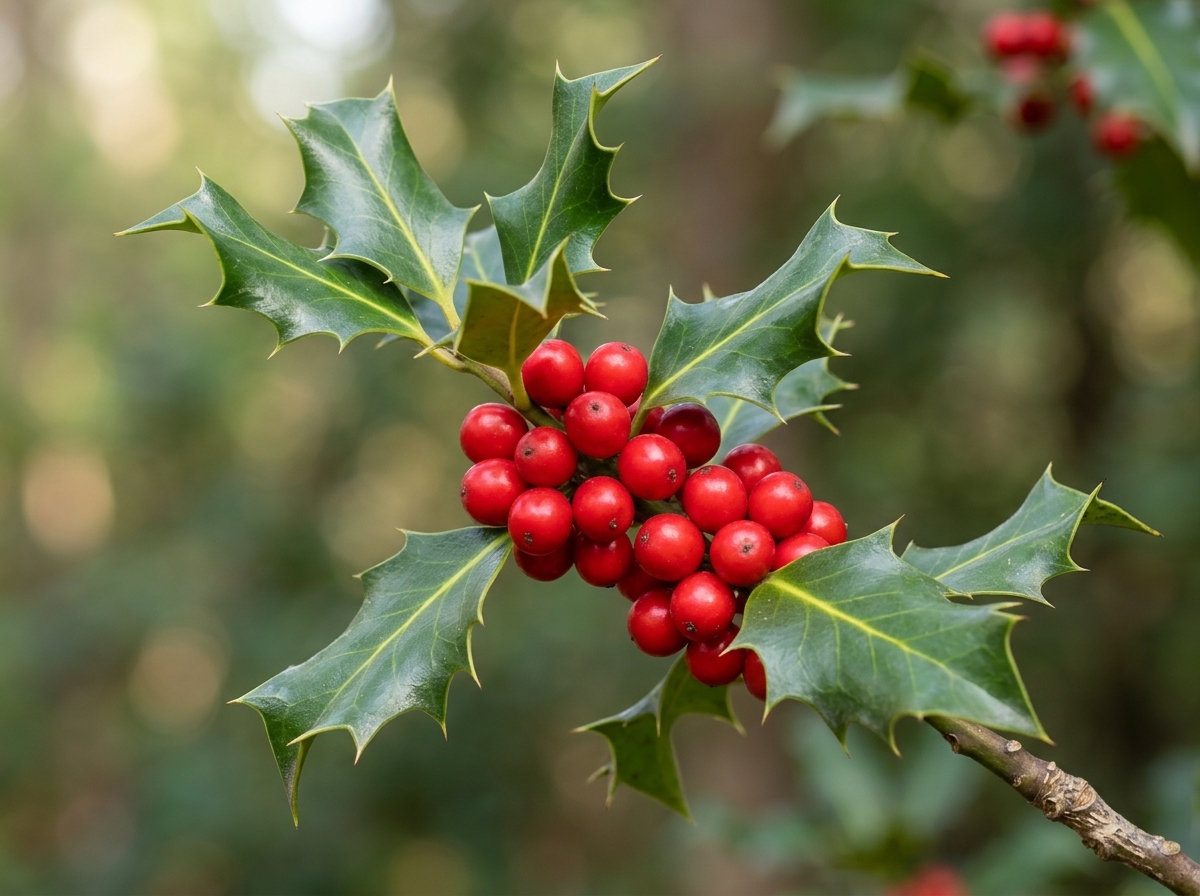 12月16日の誕生花 クリスマスホーリー