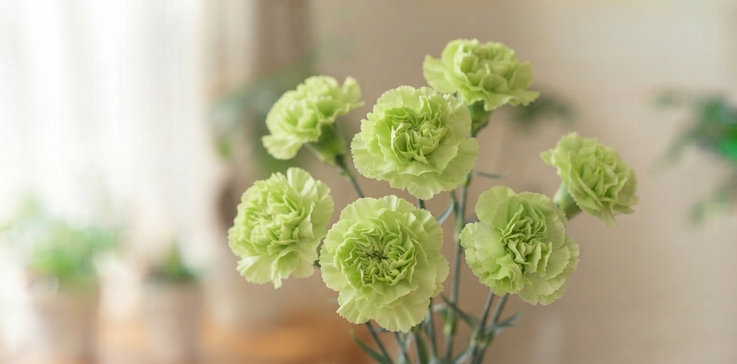 カーネーション花言葉-グリーン