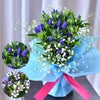 花 記念日 各種お祝いに 花ギフト 花のプレゼント そのまま飾れる不思議なブーケ リンドウのブーケ
