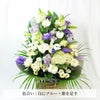 百合のお供えアレンジメント２Lサイズ